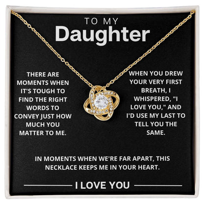 Daughter - My First Breath - Love Knot