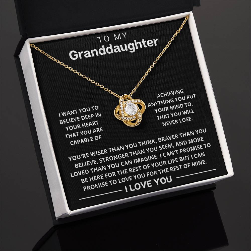 Granddaughter - Never Lose - Love Knot