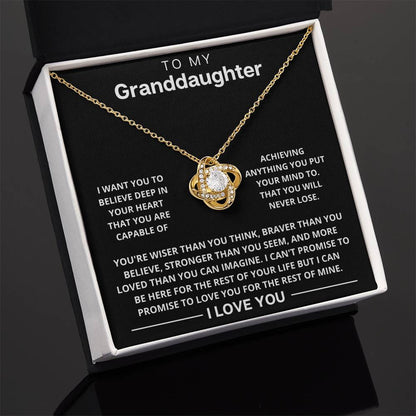 Granddaughter - Never Lose - Love Knot