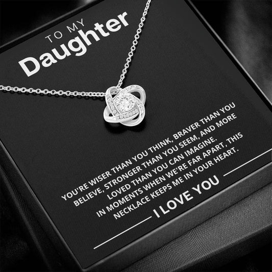 Daughter - My Heart - Love Knot