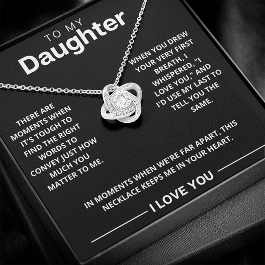Daughter - My First Breath - Love Knot