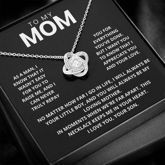 Mom - My Loving Mother - Love Knot