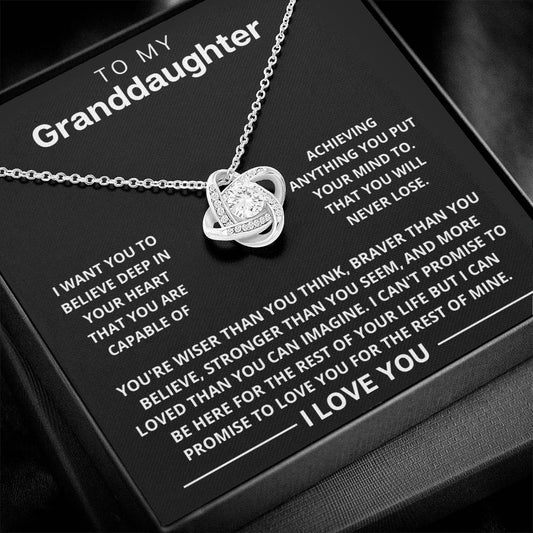 Granddaughter - Never Lose - Love Knot