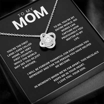 Mom - My World - Love Knot