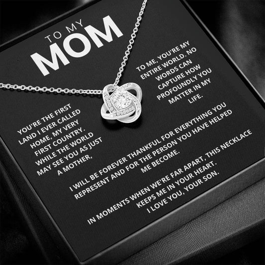 Mom - My World - Love Knot