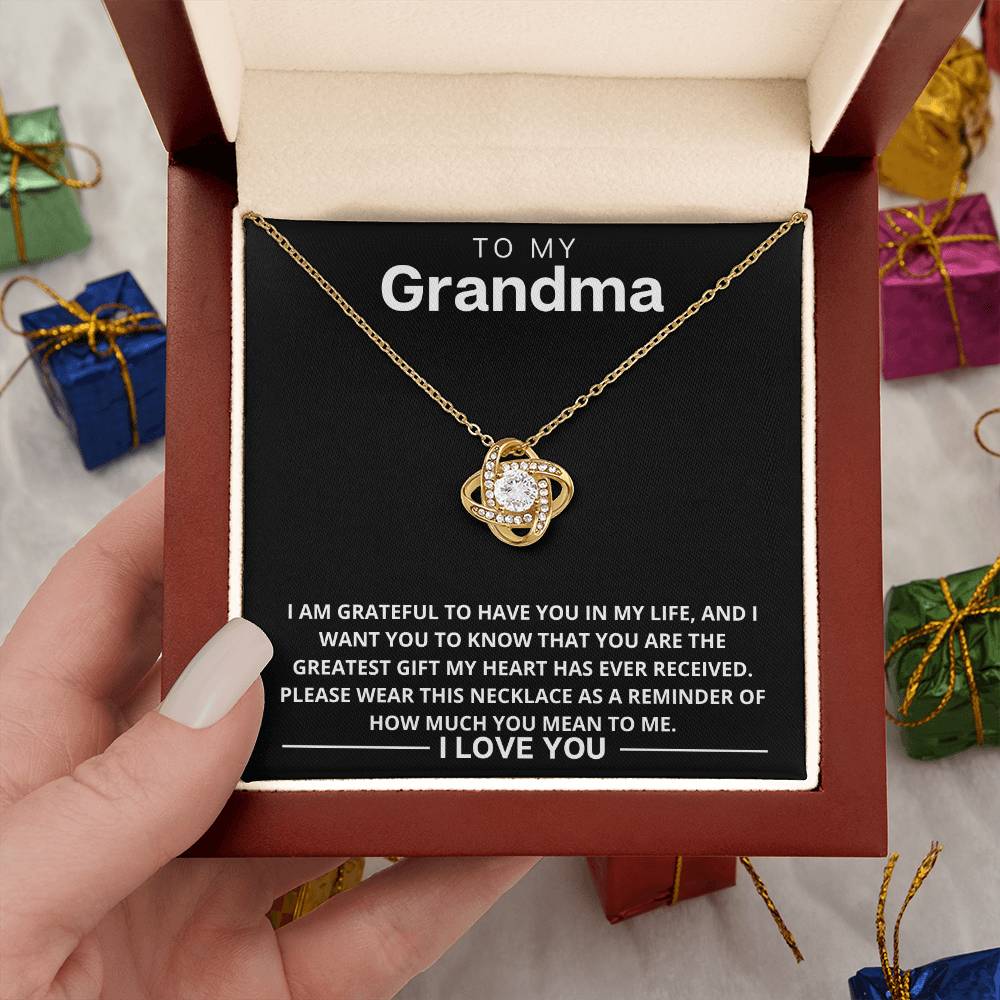 Grandma - Grateful - Love Knot